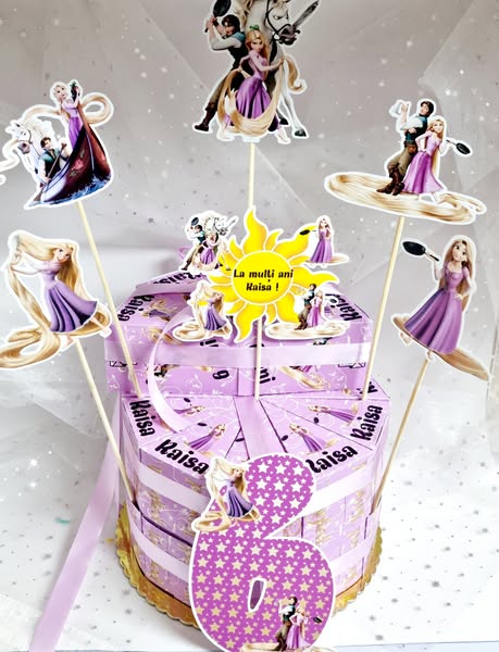 Tort personalizat cu tema Craciun, carton